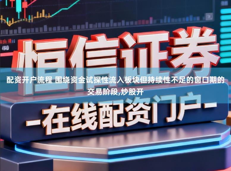 配资开户流程 围绕资金试探性流入板块但持续性不足的窗口期的交易阶段,炒股开
